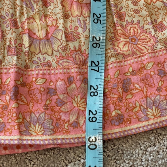 Spell & The Gypsy Collective Poinciana Romper, Pink Floral, Short Sleeve, S - Picture 12 of 16